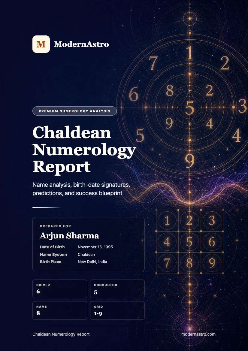 Chaldean Numerology