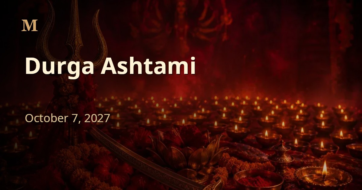 Durga Ashtami 7 October 2027: Kanya Pujan Rituals