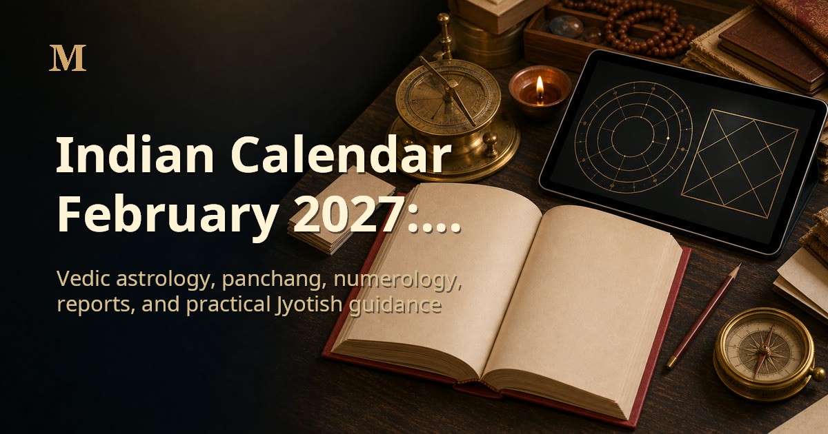 Indian Calendar February 2027: Festivals, Tithi & Holidays